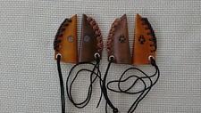 ARCHERY LEATHER STRING KEEPER FOR LONGBOW / HORSEBOW / LARP