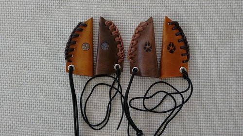 Archery leather string keeper - archery,