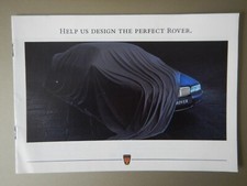 ROVER RANGE orig 1994 UK Mkt Sales Brochure - 200 220 Coupe 400 600 800 Metro