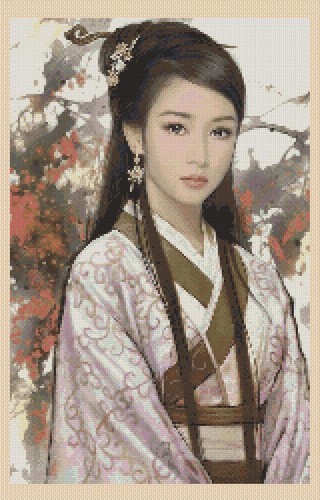 Oriental lady 19 270 - oriental, no.