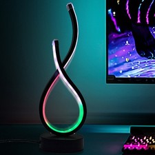 Spiral LED Table Lamp Modern
