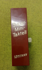 Rare Vintage Wittner Taktell Super Mini Red Metronome