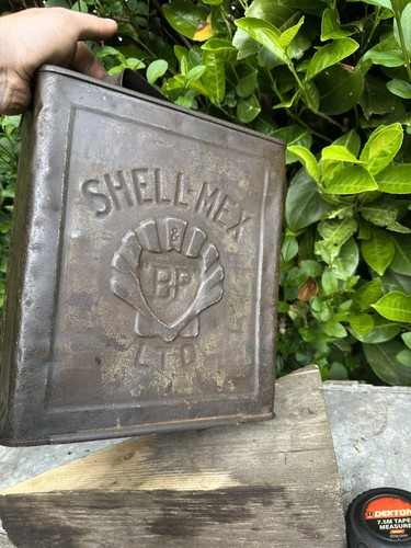 Shell mex 2 gallon petrol - mex, bp