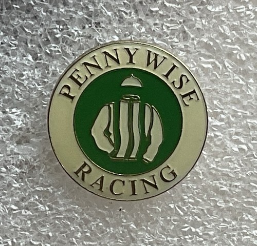 Pennywise horse racing pin - pennywise,