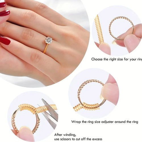 4pcs ring sizer - 4pcs, for