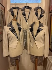 UNISEX ORIGINAL BBC BLACK & WHITE MINSTREL SHOW COSTUMES X5