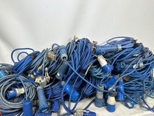 16AMP Arctic Blue Extension Lead 230V Caravan.Events Lighting JOB LOT 31