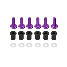 Screen Bolt Screws Purple for