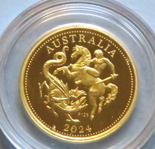Australia 2024 gold quarter - australia.,