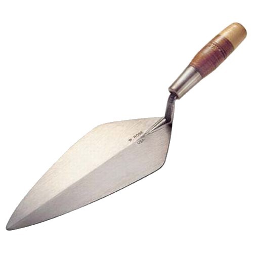 Rose brick trowel - rose, 11"