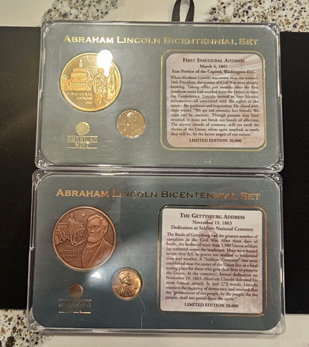 Pair abraham lincoln - pair,