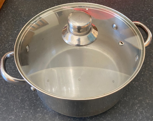Dunelm large 7lt stainless - dunelm, 5.7lt