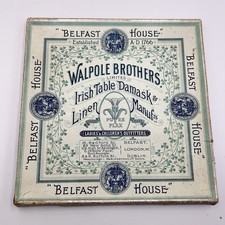 Walpole Brothers Irish Linen