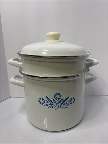 Vintage corning ware - vintage, blue