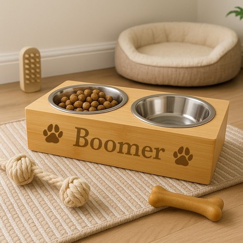 Personalised paws wooden pet - personalised,