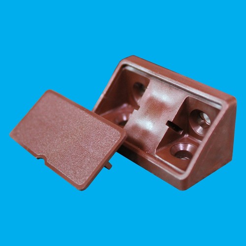 10x brown plastic mini - 10x, corner