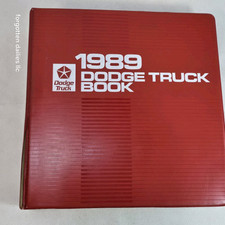 1989 Dodge Truck Data Book