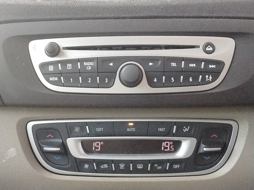 Heater control switch - switch, renault