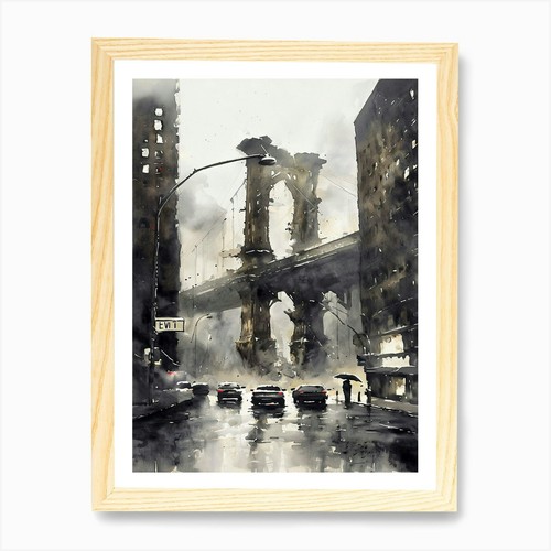 Brooklyn bridge art print - brooklyn, 2