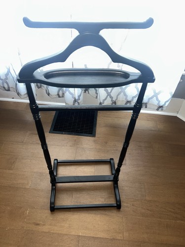 Freestanding black wooden - freestanding,