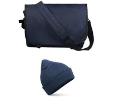 Shoulder Bag Messenger Navy