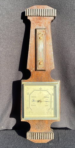 Vintage barometer with - barometer,