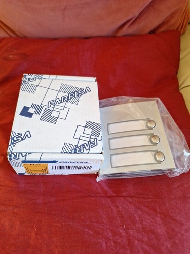 Farfisa pl23 button module - farfisa, 3