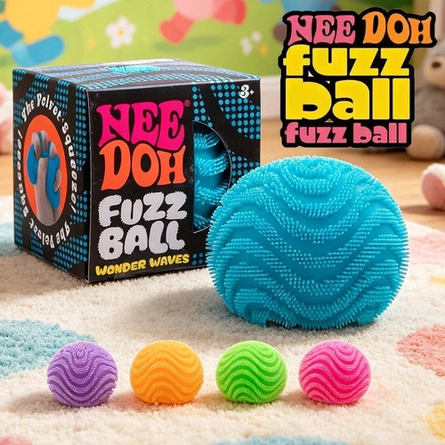 Needoh stress ball super fuzz - super,