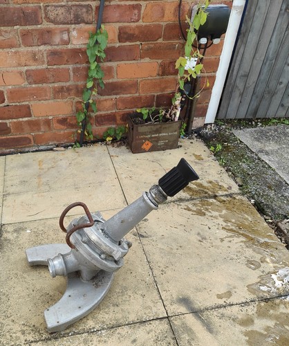 Vintage fire engine hose - fire,