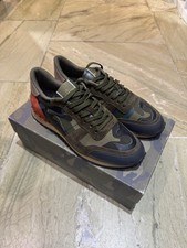 Valentino Rockrunners Khaki Camo Size UK 8 EU 42