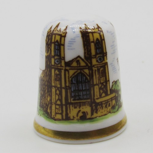 Caverswall thimble - caverswall,