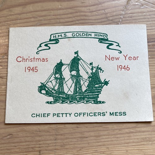 Wwii 1945 xmas card - wwii,