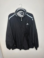 Starter Black Zip Up Track