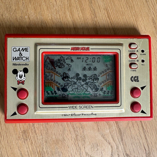 Nintendo game watch wide - nintendo,