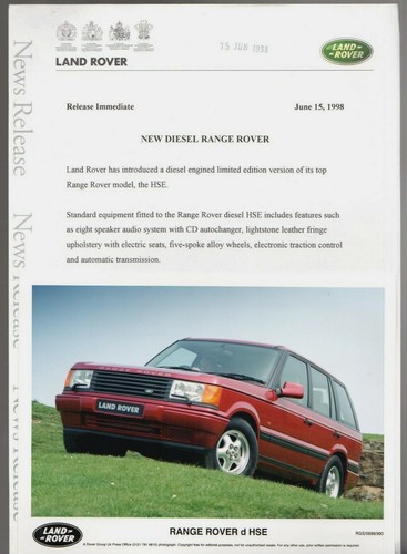 Range rover hse limited - rover,