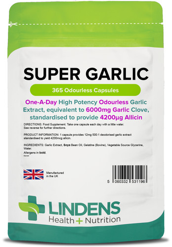 Lindens super garlic odourless - super,
