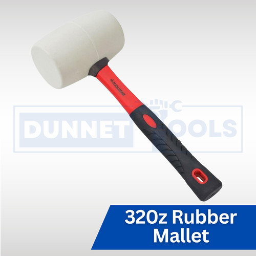 Heavy duty rubber mallet - mallet, 32oz