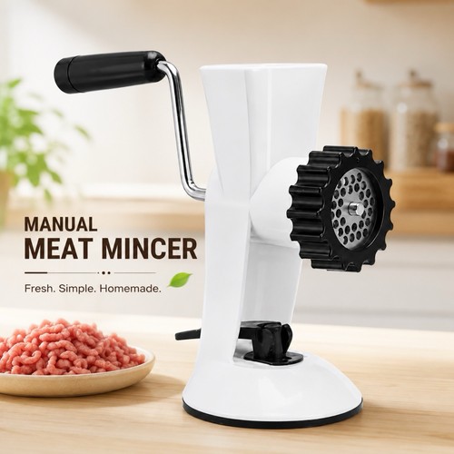 Manual meat mincer grinder - manual,