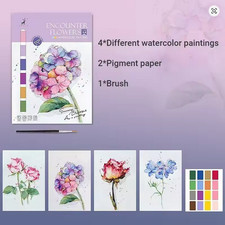 Watercolor Painting Book 4