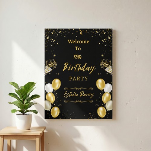 Personalised birthday welcome - personalised,