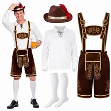 Men Oktoberfest Lederhosen