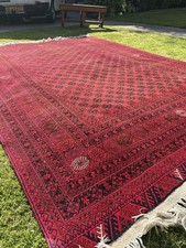 Large genuine afghan rug - large,