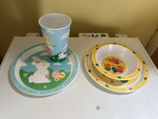 Kids Plate And Bowl And Cup