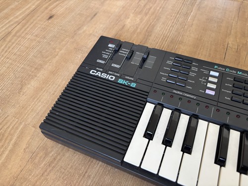 Casio sampling keyboard - sampling,
