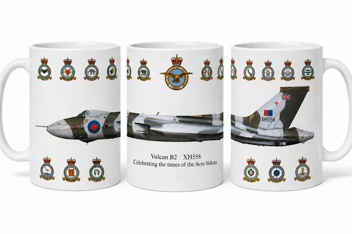 Raf vulcan bomber xh558 - vulcan,