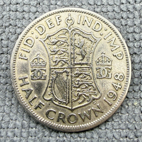 1948 half crown george - george, vi