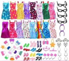 32x Barbie Doll Clothes Bundle
