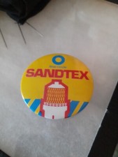Blue Circle Sandtex Vintage Badge 