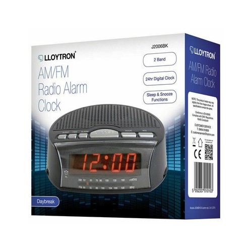 Lloytron digital radio alarm - lloytron,