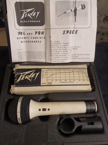 Peavey pbh dynamic microphone - dynamic,